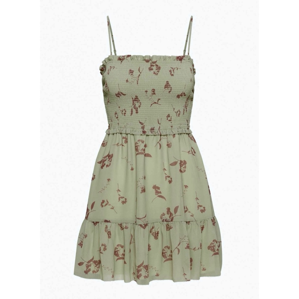 nwot Wilfred Tempest Sleeveless Mini Dress pastel sage green/mocha sorbet 2xl
